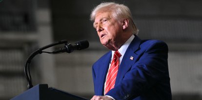 El presidente Trump en Pensilvania/ Saul Loeb