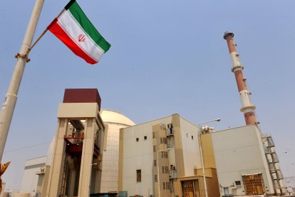 Image #: 12772090 A view of Iran's first nuclear power plant is seen after it was opened by Iranian and Russian engineers in Bushehr, Iran, south of Tehran on August 21, 2010. Russia said it will safeguard the plant to prevent material from the site from being used to make nuclear bombs. UPI/Maryam Rahmanianon /Landov