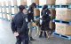 Kristi Noem junto a agentes de la CBP (Archivo)