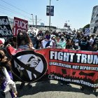 Protestas en Los Ángeles/ Frederic J. Brown